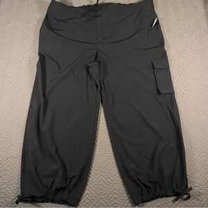 NEW Old Navy Lightweight Black Cargo Pants Plus Size 3X